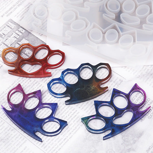 Mold Coaster Molds For Epoxy Resin Keychain Mould With The Rainbow