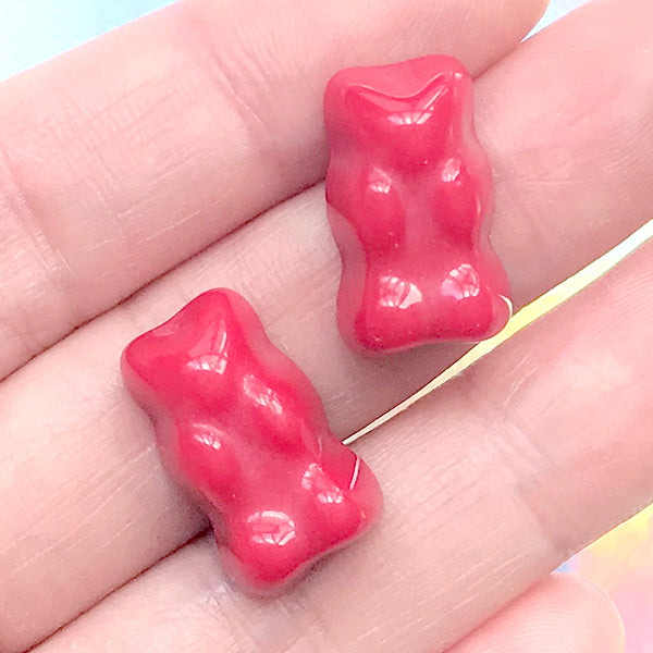 3D Teddy Bear Lolly Silicone Mold, Miniature Lollipop Mold, Kawaii S, MiniatureSweet, Kawaii Resin Crafts, Decoden Cabochons Supplies