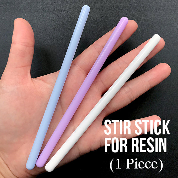 Stir stick silicone mold for resin // bookmark mold for resin