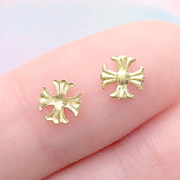 Simple Cross Nail Charms (2)
