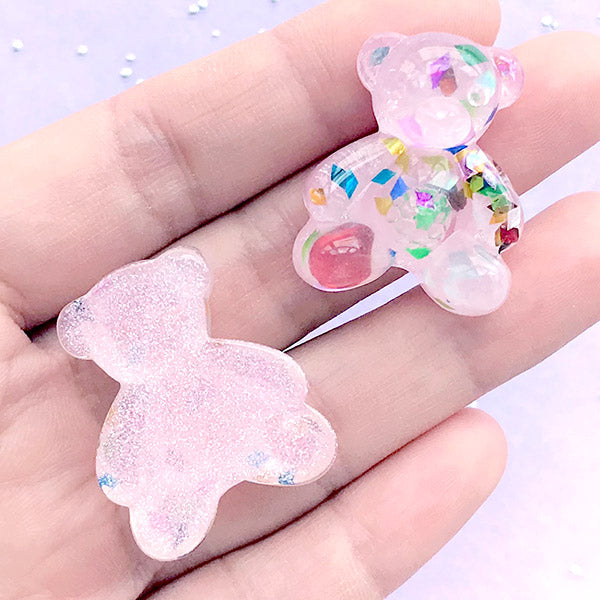 Heart and Puzzle Silicone Mold, Autism Awareness Keychain Making, Re, MiniatureSweet, Kawaii Resin Crafts, Decoden Cabochons Supplies