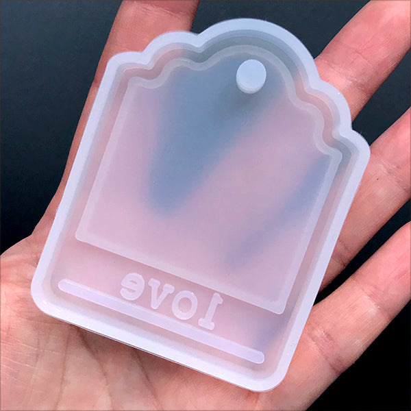 1pc Fashion New Rectangle Silicone Bookmark Mold DIY Making Epoxy Resin  Jewelry DIY Craft Mould Craft