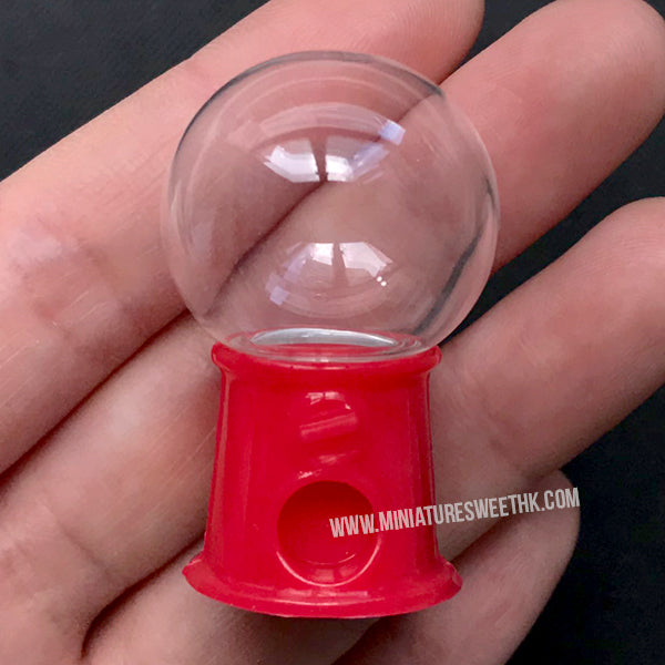 CLEARANCE Miniature Gumball Machine Base Silicone Mold, 3D Candy Vend, MiniatureSweet, Kawaii Resin Crafts, Decoden Cabochons Supplies