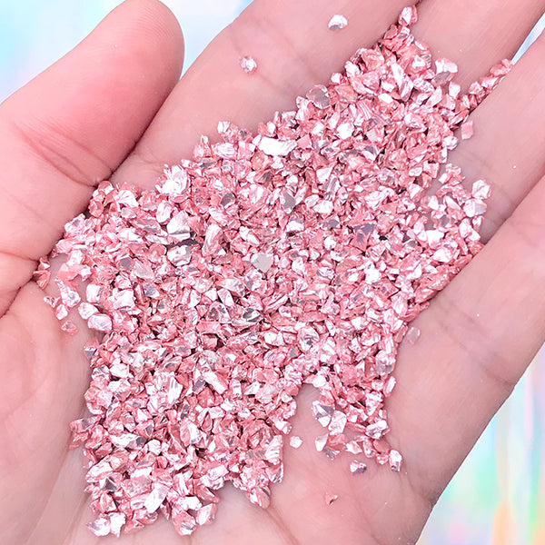 Crushed Glass Glitter [Clear] - Perfect for Sparkly Sandy Beaches