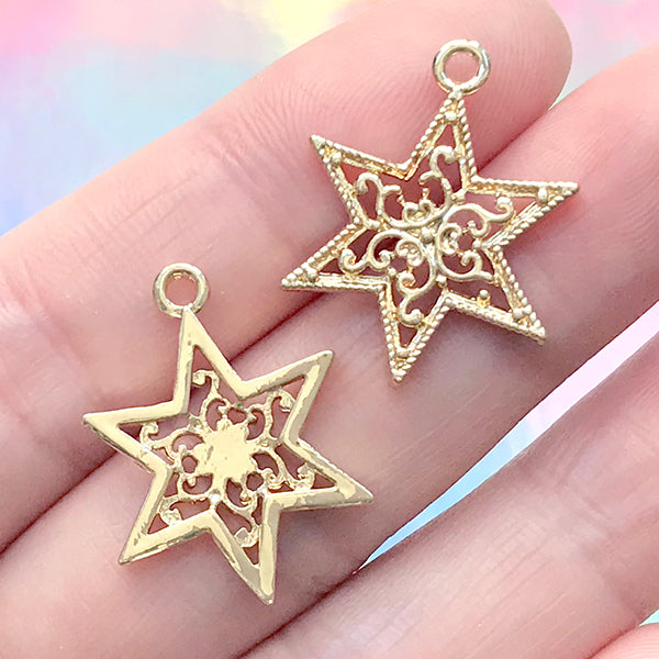  Abaodam 120 Pcs Geometric Pendant Nature Theme Charms Witchy  Charms Celestial Connectors Necklace Pendant Sun Charms Star Accessories  Geometric Earring Charm Alloy Chain Link Pentagram 14k : Arts, Crafts &  Sewing