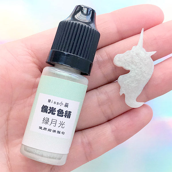 UV Resin Pigment, Iridescent Colorant, Shimmery Dye, Pearlescent Co, MiniatureSweet, Kawaii Resin Crafts, Decoden Cabochons Supplies