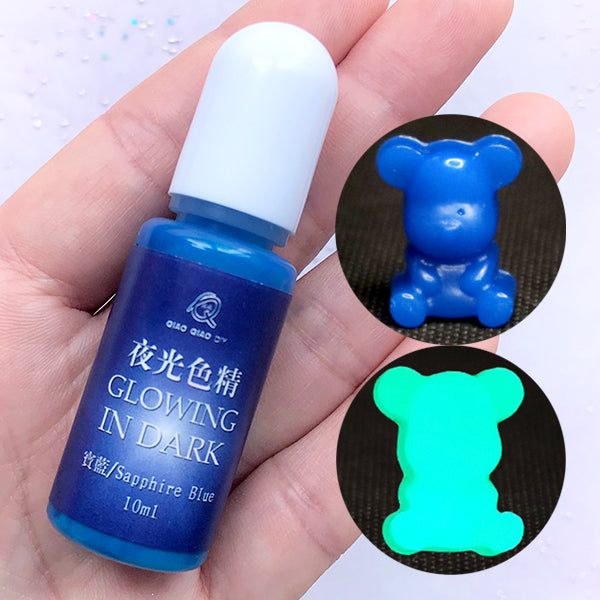 Sapphire Glow - Glow In The Dark Pigment