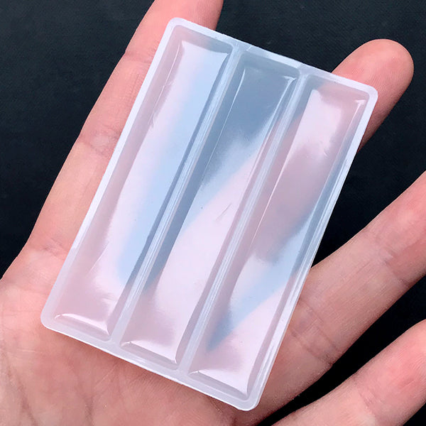Rectangle Silicone Bookmark Mold DIY Making Epoxy Resin Jewelry