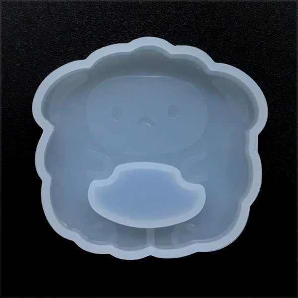 Sheep Shaker Charm Silicone Mold for Resin Craft | Kawaii Animal Mould |  Resin Shaker DIY (48mm x 45mm)