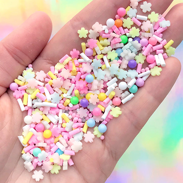 15 X Clay Slices, Sprinkles, Glitter Mixes, Resin Art Add Ins