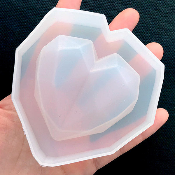 1pc Love Hearts Silicone Molds 3D Mini Heart Soap Mold Soaps Making  Supplies Acc