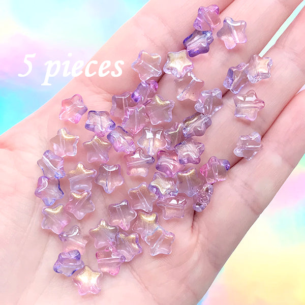 20Pcs Bulk Glass Beads for Jewelry Making Supplies for Adults