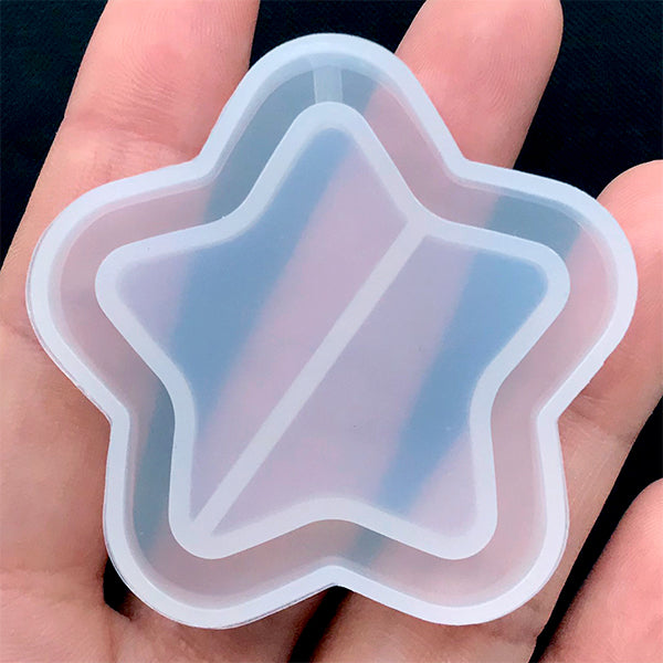 Star Shaker Mold with Fitted Shaker Film for UV and Epoxy Resin