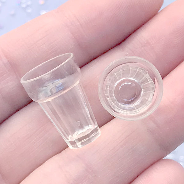 Miniature Glass Bottle in Round Ball Shape, Dollhouse Glass Vial, Mi, MiniatureSweet, Kawaii Resin Crafts, Decoden Cabochons Supplies