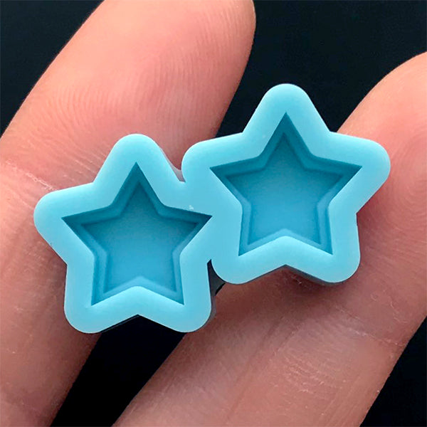 Tiny Star Silicone Mold, Stud Earring Mold