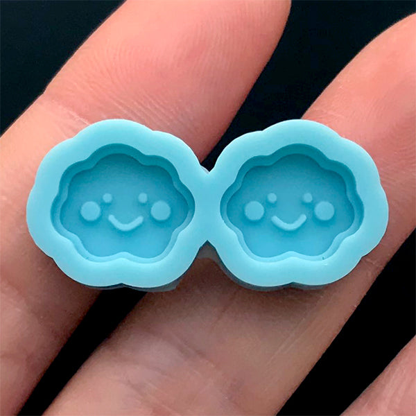 EXCEART Resin Molds Clay Earrings 3pcs Resin Earring Molds Tiny