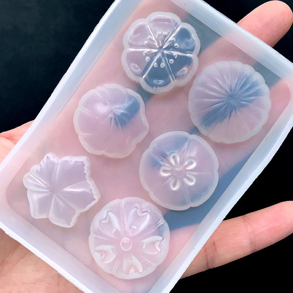 Silicone Mold, Miniature Sushi Mold, Sashimi Sushi Mold, for Polymer Clay /  Air Dry Clay authentic Made in Japan 