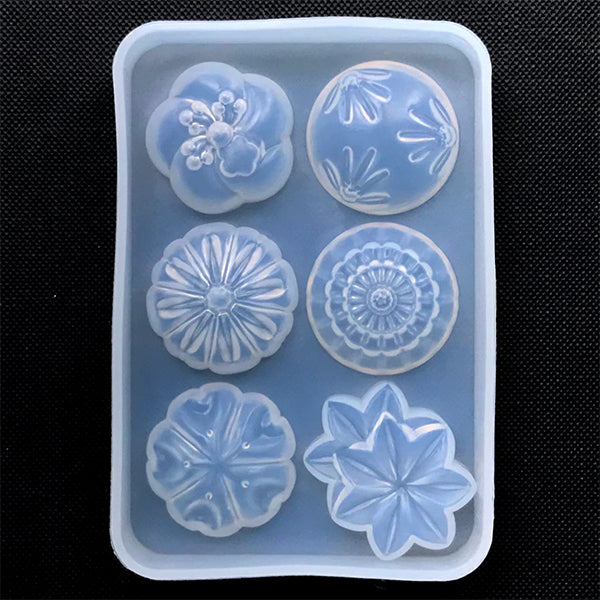 Dove Mold w/ Flower 18mm Bird Mold Silicone Mold Flexible Mold Mini Cu, MiniatureSweet, Kawaii Resin Crafts, Decoden Cabochons Supplies