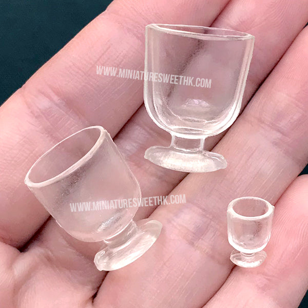 Durable Wine Glass Set Portable Travel 5pcs Champagne Glasses ABS Plastic