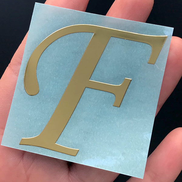 Metallic Gold Lowercase Letter Sticker, Mini Alphabet A-Z Stickers, MiniatureSweet, Kawaii Resin Crafts, Decoden Cabochons Supplies