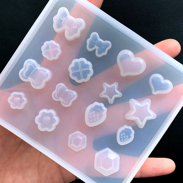 Faceted Heart Trinket Box Silicone Mold | Heart Dish Mold | Heart Tray Mold  | Kawaii Epoxy Resin Art Supplies | UV Resin Craft (74mm x 75mm)