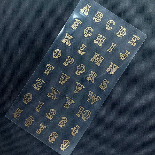 Gold Letter Stickers Gold Alphabet Stickers Gold Sticker Letters