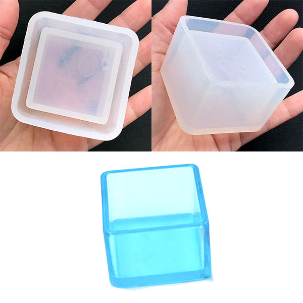 10 x 10 x 3 Square Silicone Mold (Eye Candy Molds)
