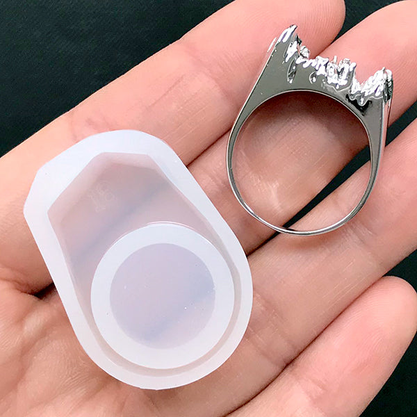 Ring Mould Silicone Mold Making Tool Resin DIY Pendant Crystal UV
