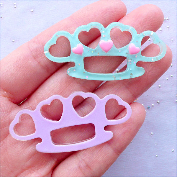 Brass Knuckles Plastic Mold - Palette – The Crafts and Glitter Shop