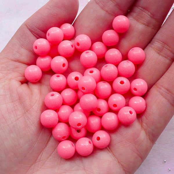 Chunky Bead Set for Jewelry Making, Bubblegum Bead Mix for Chunky