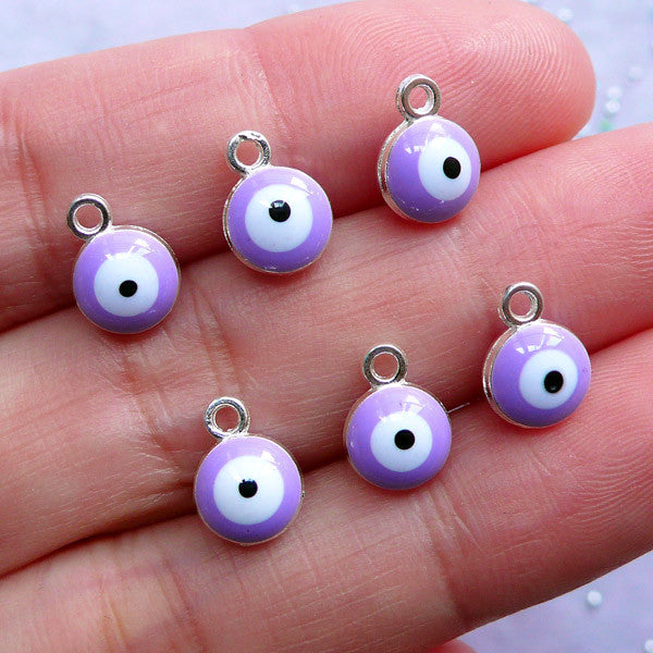 28 Styles Evil Eye Beads Bracelets Kit, Evil Eye Beads for