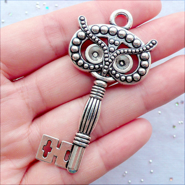Multi Color Handmade Owl keychain, Key Chains