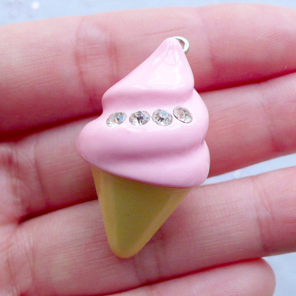 Ice cream- Decoden supplies charms and cabochons