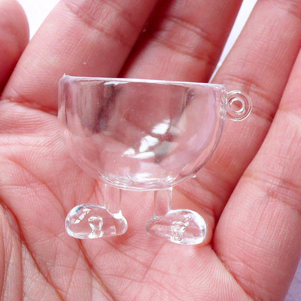 Miniature Wine Glasses, Dollhouse Glassware, Mini Plastic Cups, Dol, MiniatureSweet, Kawaii Resin Crafts, Decoden Cabochons Supplies