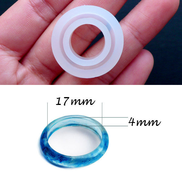 Epoxy Resin Ring Mold, Silicone Ring Molds Diamond Jewelry Mold