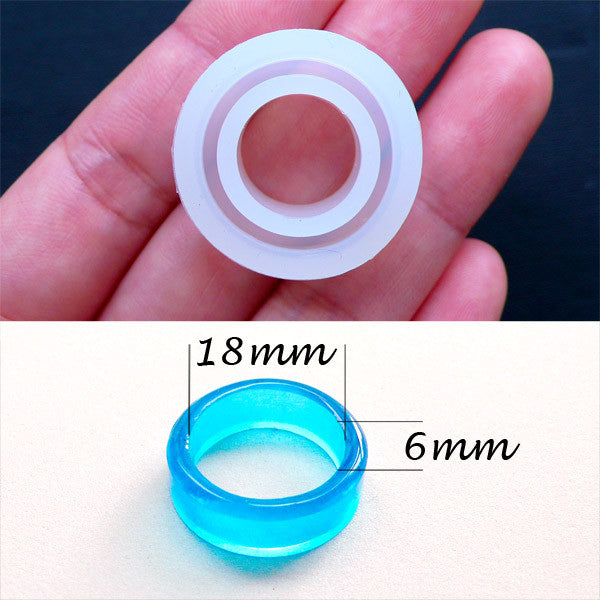 DIY Resin Mold Ring Jewelry Making Mold Silicone Epoxy Resin Mold for  Jewelry