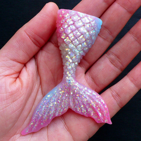 Princess Mermaid Silicone Mould for Polymer and Air Dry Clay Art