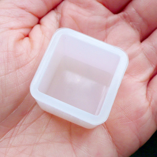 HIGH QUALITY Square Cube Silicone Mold, Epoxy Resin Mold, Kawaii Res, MiniatureSweet, Kawaii Resin Crafts, Decoden Cabochons Supplies