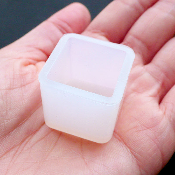 Square Cube Flexible Mold, Epoxy Resin Silicone Moulds, Kawaii Resin, MiniatureSweet, Kawaii Resin Crafts, Decoden Cabochons Supplies