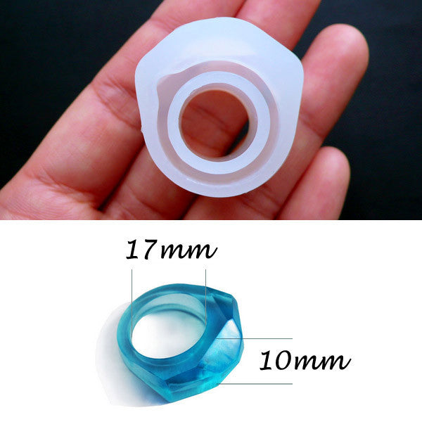 Resin Ring Mould, Flexible Jewelry Mold, Silicone Mold for Kawaii Je, MiniatureSweet, Kawaii Resin Crafts, Decoden Cabochons Supplies