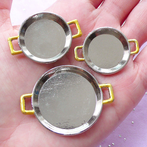 Miniature Cookware for 1/12 Scale Dollhouse Kitchen Accessories