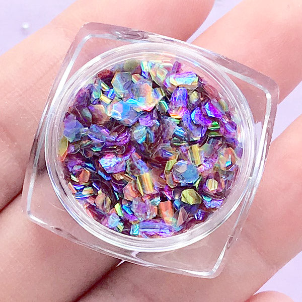 Mixed Bubble Round Sequins Resin Filling Mermaid Scales Epoxy Resin Fillers  For Silicone Mold DIY Earrings Keychain Accessories