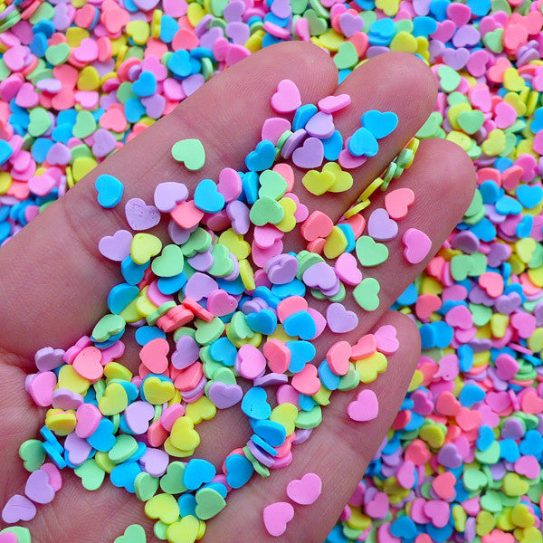 Fake Sprinkles - Cute add-ins for Slime, Decorations for crafts