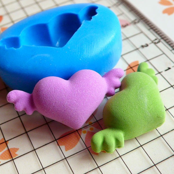 Small Heart Resin Mold Hearts Flexible Plastic Resin Molds Heart Fondant  Mold Heart Chocolate Mold Heart Jewelry Candle Wax Melt 