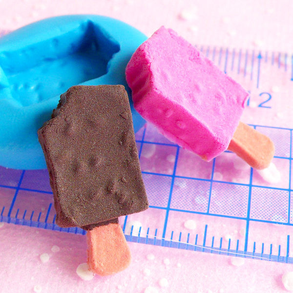Mini Ice Pop Molds, 6 Miniature Diy Popsicle Molds Silicone