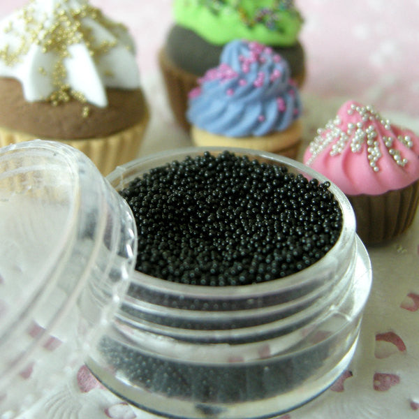 Christmas Sprinkles and Sugar Pearls for Faux Food Craft