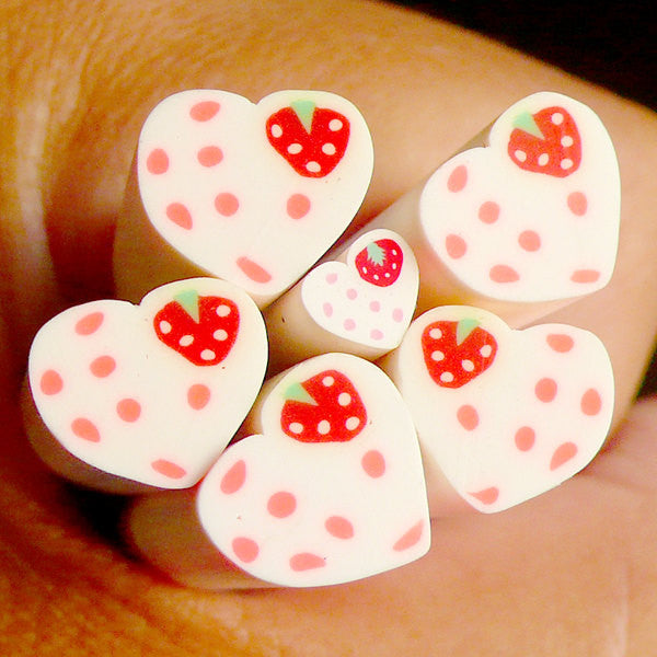 Valentine Mix Gold Pearl Beads Heart Fimo Snowflakes Fake Clay