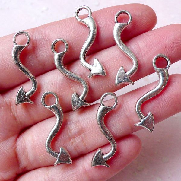 FISH HOOK SILICONE Mold Cake Pop Fondant Resin Clay Craft Candy