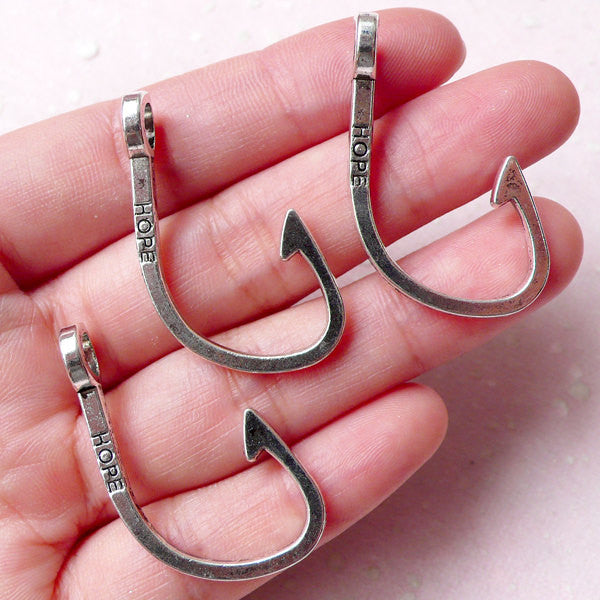Fish Hook Charms