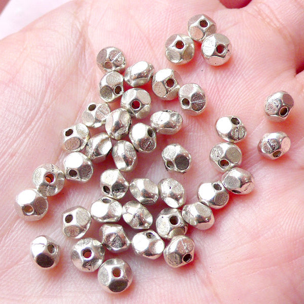 4mm Flower Bead Cap, Gold Filled (25 Pieces)